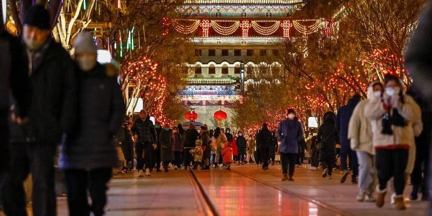 Suasana Hari Raya Imlek di China