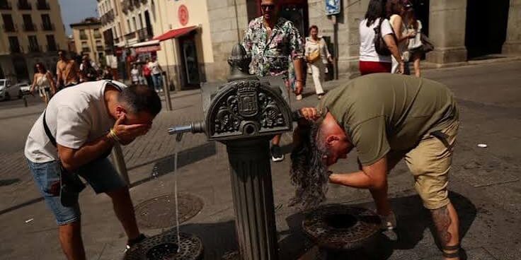 Suhu Tembus 40°C di Spanyol
