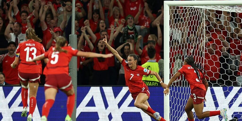 Swiss lolos ke perempat final Euro Wanita 2025