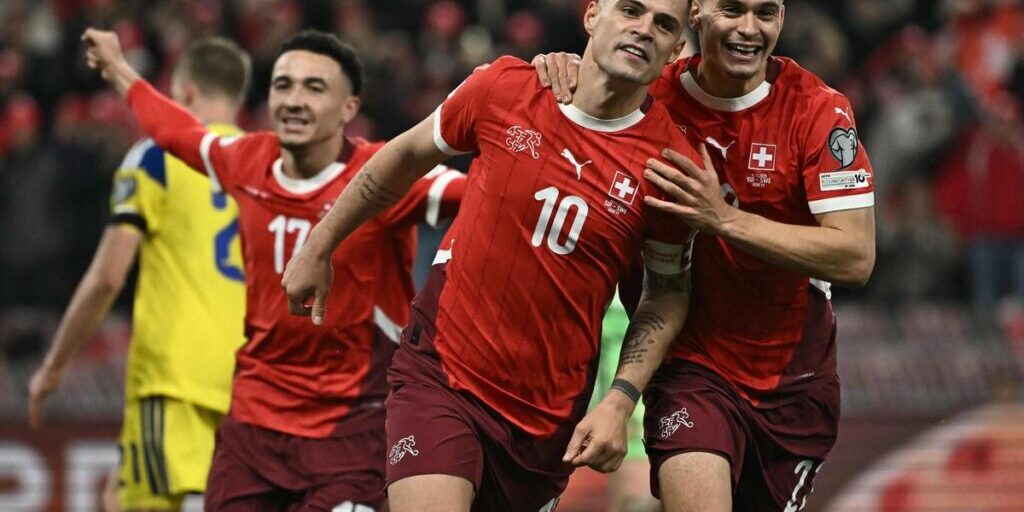 Swiss mengalahkan Swedia 4-1