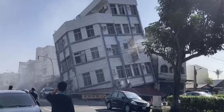 Taiwan dilanda gempa 7.5 Mg