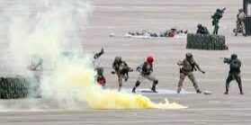 Taiwan latihan militer di bandara utama