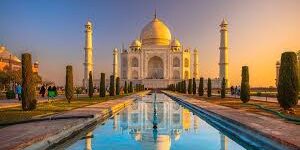 Taj Mahal di Agra - India