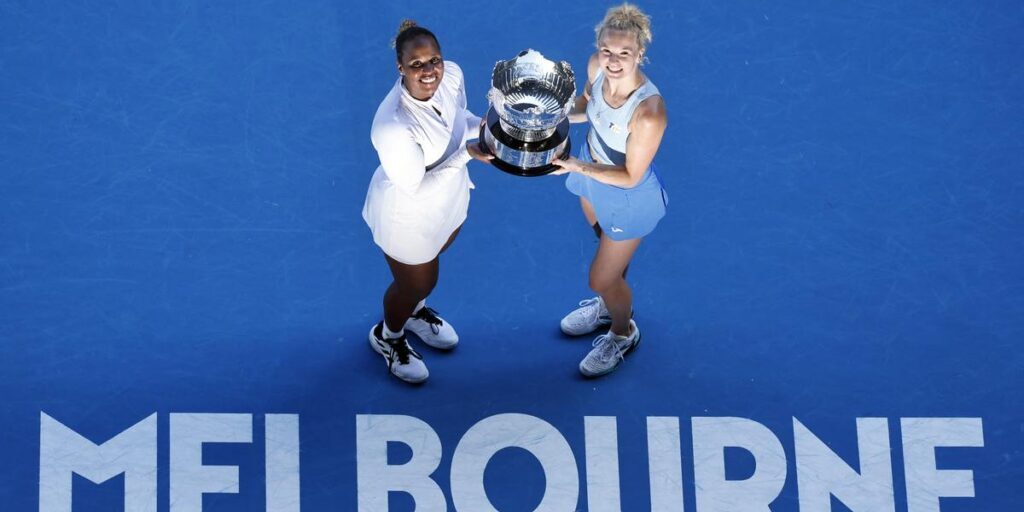 Taylor Townsend dan Katerina Siniakova