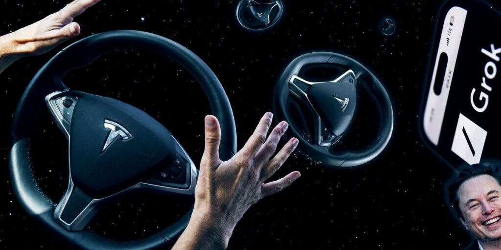 Tesla dengan Grok AI