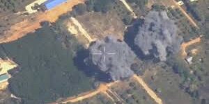 Thailand membom Casino di Kamboja