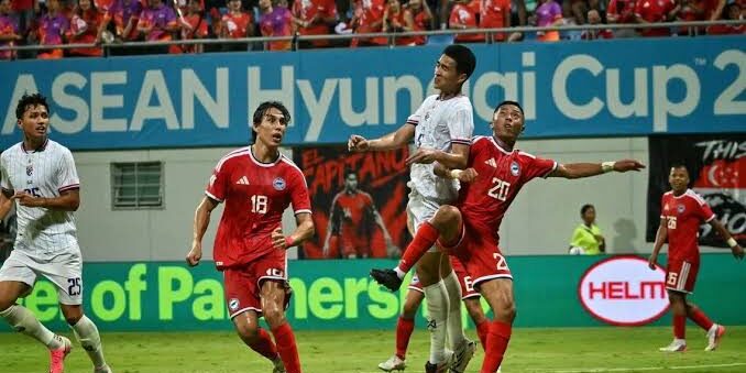 Thailand mengunggulin Singapura 3-1 di Leg Pertama Semfinal