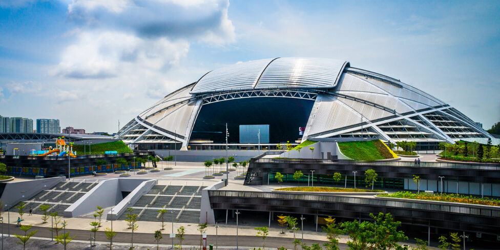 The Singapore Sports Hub.