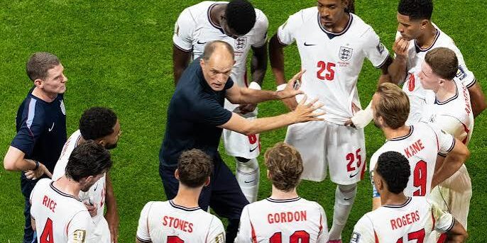 Tim Inggris dengan Manajer Thomas Tuchel