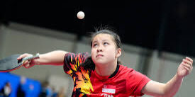 Tim Tenis Meja Putri Singapura kalahkan Hong Kong