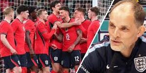 Timnas Inggris dengan Manajer Thomas Tuchel
