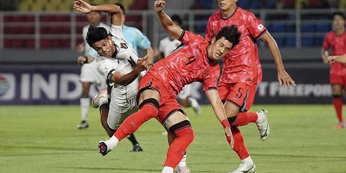 Timnas U23 Indonesia kalah lawan Korsel