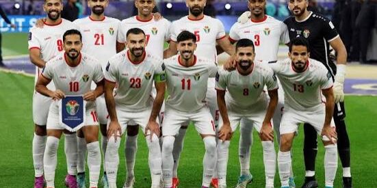 Timnas Yordania yang berlaga di Piala Dunia