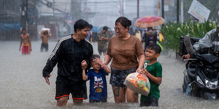 Topan Doksuri dan hujan lebat di Beijing