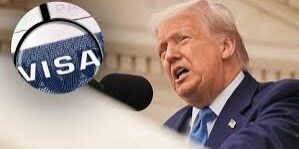 Trump berencana batasi visa masa tinggal .