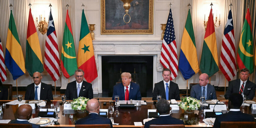 Trump incar mineral Afrika