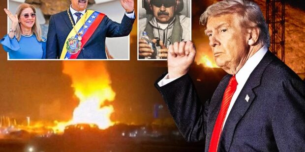 Trump, operasi AS berhasil menangkap Nicolas Maduro beserta istri