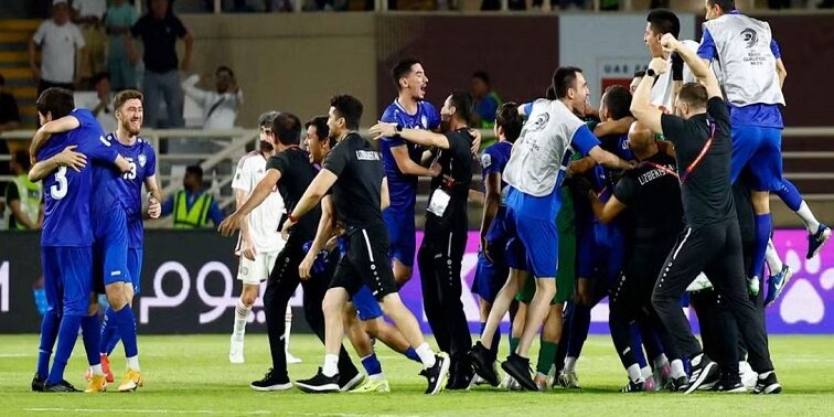 Uzbekistan Lolos ke Piala Dunia pertama kali