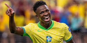 Vinicius Jr ... mencetak dua gol