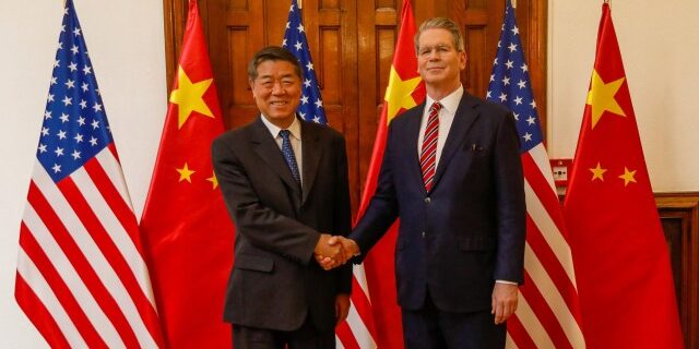 WPM China He Lifeng dengan Menkeu AS Scott Bessent