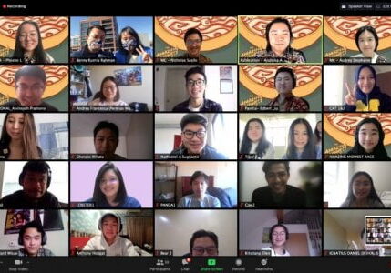 Mahasiswa Indonesia di kawasan Midwest, Amerika Serikat, mengadakan lomba virtual untuk ajang berbagi di tengah pandemi COVID-19, Sabtu (6/3/2021)