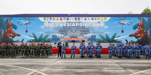 Apel Kesiapsiagaan Nasional Penanganan Kebakaran Hutan dan Lahan (Karhutla) 2025