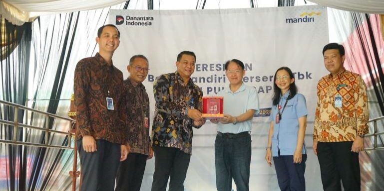 Bank Mandiri resmi membuka Kantor Cabang di PT OKI Pulp & Paper Mills