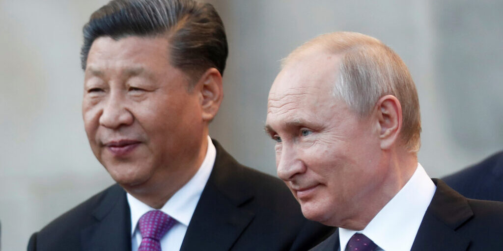 Xi Jing Ping dan Vladimir Putin