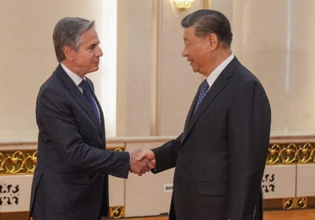 Xi Jinping bertemu Antony Blinken