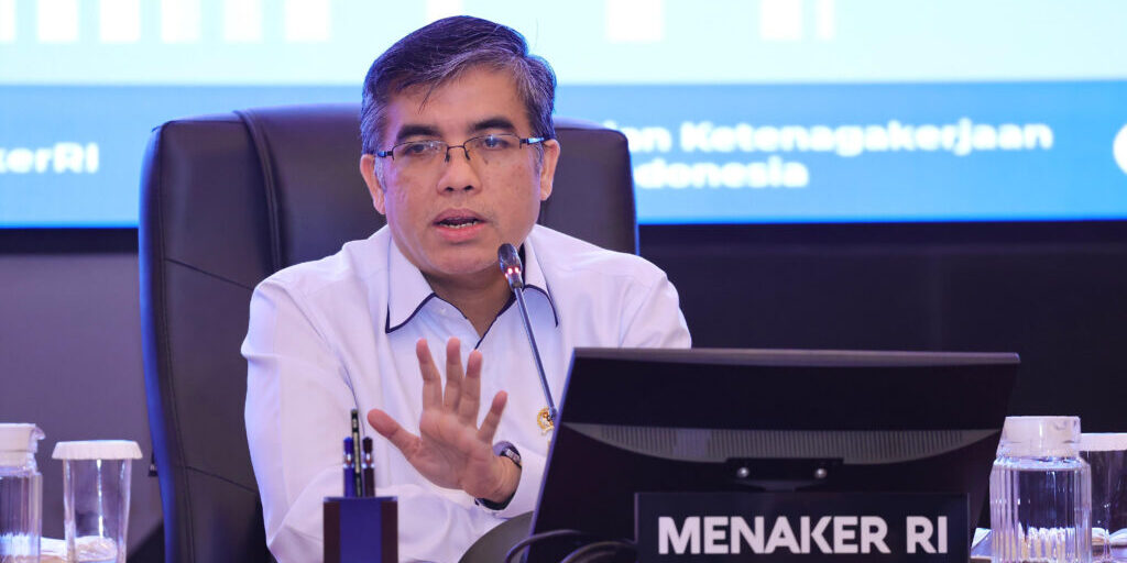 Menteri Ketenagakerjaan (Menaker) Yassierli