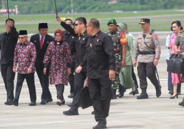 Wapres RI K. H. Ma’ruf Amin kunjungan kerja ke Sumatera Selatan


