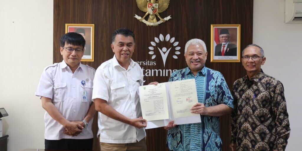 Penandatanganan Perjanjian Kerja Sama Universitas Pertamina dan Pemerintah Kabupaten Natuna