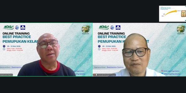Narasumber Online Training Best Practice Pemupukan Kelapa Sawit Soemanto Sastro dan Marvell C Siregar dari MRVL Inspiring Solution