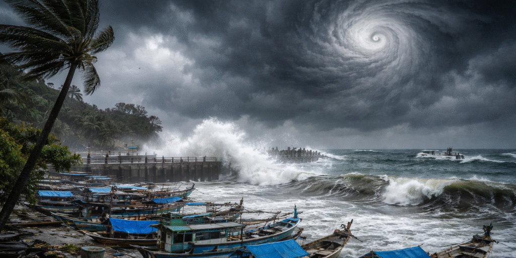 Ilustrasi cuaca ekstrem

