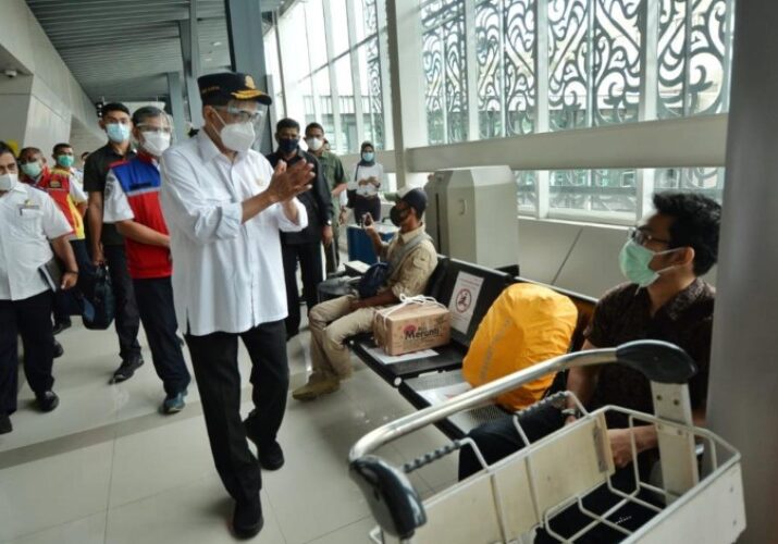 Menteri Perhubungan Budi Karya Sumadi saat melakukan kunjungan kerja ke Medan, Sumatera Utara

