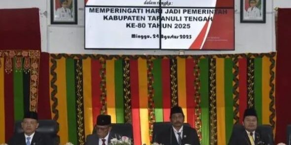 Rapat paripurna istimewa DPRD memperingati Hari Jadi ke-80 Kabupaten Tapteng