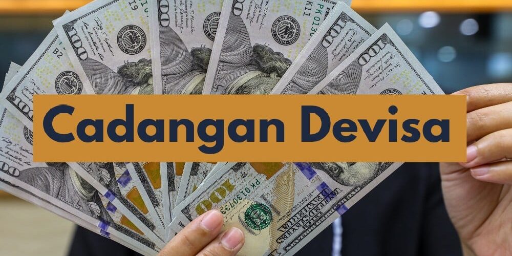 Ilustrasi cadangan devisa Indonesia dalam mata uang dolar AS

