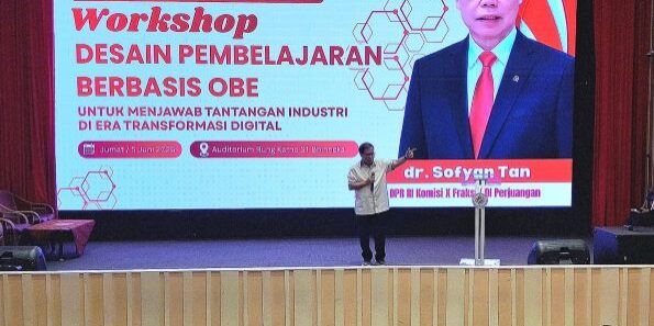 Sosialisasi Kebijakan Kampus Berdampak melalui Workshop Desain Pembelajaran Berbasis OBE