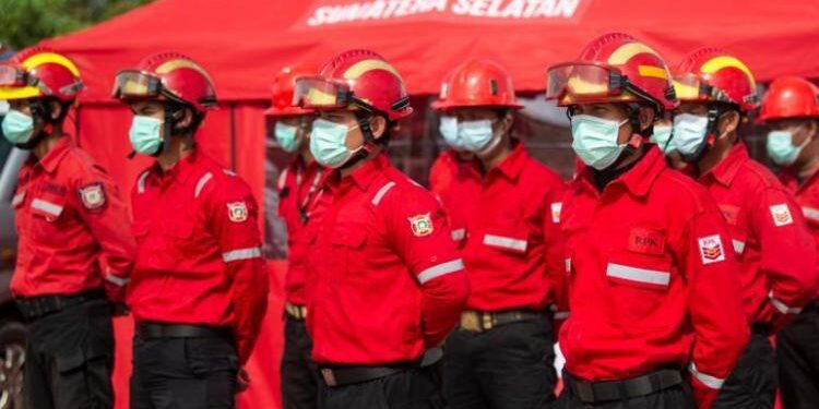 Para personel tersebut disiagakan di Kabupaten Ogan Komering Ilir