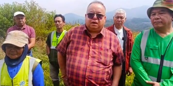 Dirut Serayu Groub Hasan Tjoa akan menanam Padi Gogo dengan tanaman kayu Pohon Balsa seluas 48 hektar di Desa Cipasung

