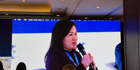 Elim Sritaba, Chief Sustainability Officer Asia Pulp & Paper Group. (Foto: Paulus Tamie)

