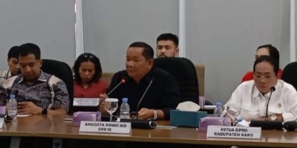 Ketua DPRD Karo Iriani Tarigan mendatangi Kantor Badan Gizi Nasional (BGN) di Jakarta