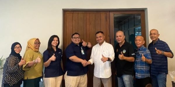 Pertemuan PWI Sumut dengan BPJS Ketenagakerjaan di Medan, Selasa (15/9/2026) kemarin. (Foto: dok PWI Sumut