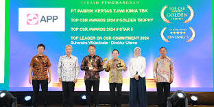Raih Penghargaan Tertinggi TOP CSR Awards 2024