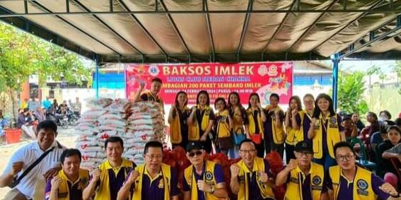 LCM Chakra Adakan Baksos Sambut Imlek

