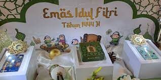 ilustrasi emas Idul Fitri 2023