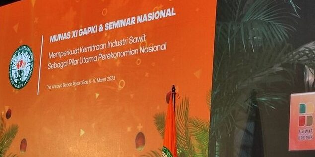 MUNAS XI Gabungan Pengusaha Kelapa Sawit Indonesia (GAPKI) 2023, di Bali.