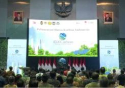 Peluncuran bursa karbon Indonesia


