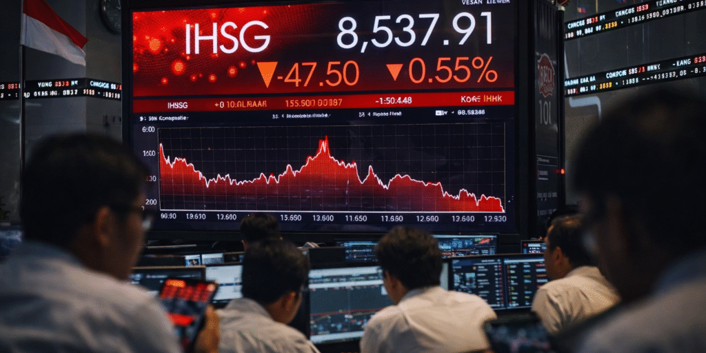 ilustrasi IHSG