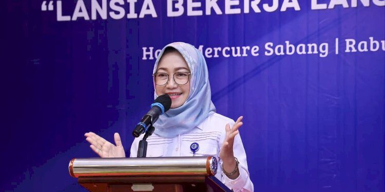 Plt. Dirjen Binapenta dan PKK Kemnaker, Estiarty Haryani.